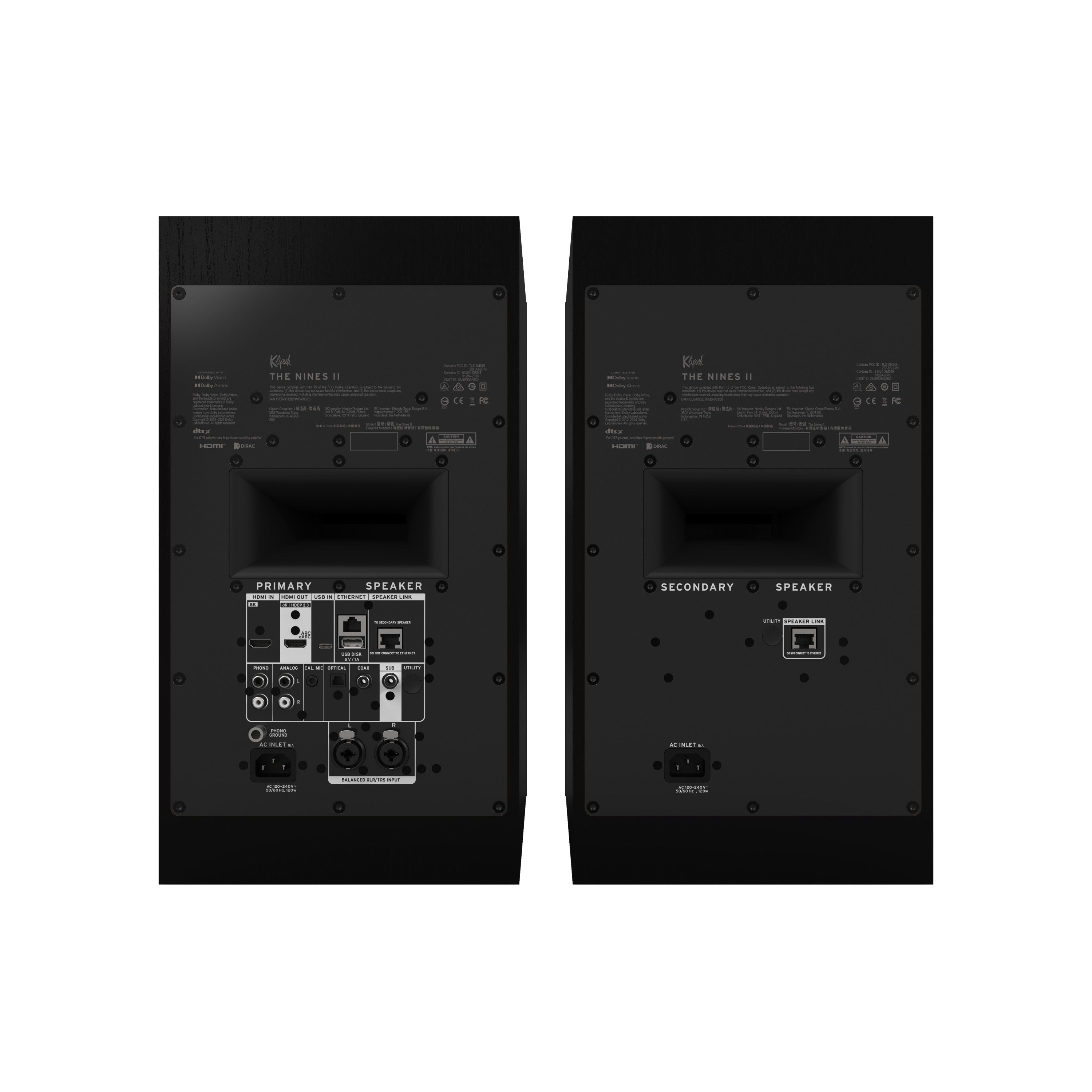 Nines II 8" Powered Speakers