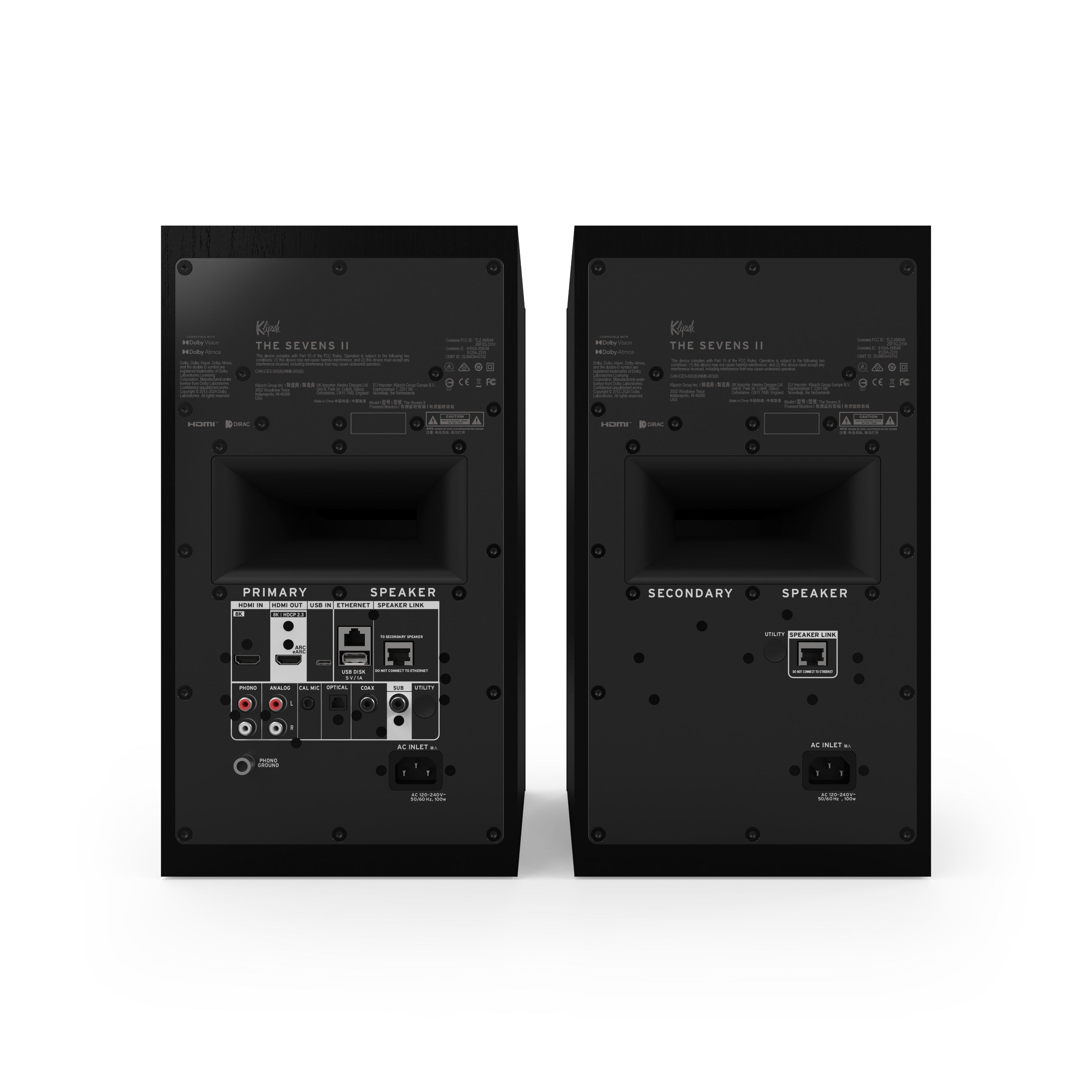 Sevens II 6.5" Powered Speakers